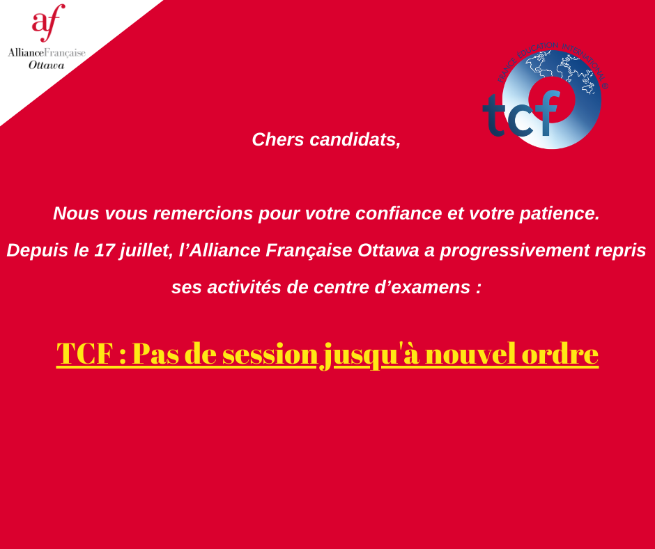 Cours De Français En Ligne Alliance Française TCF tp fr | Alliance Française Ottawa